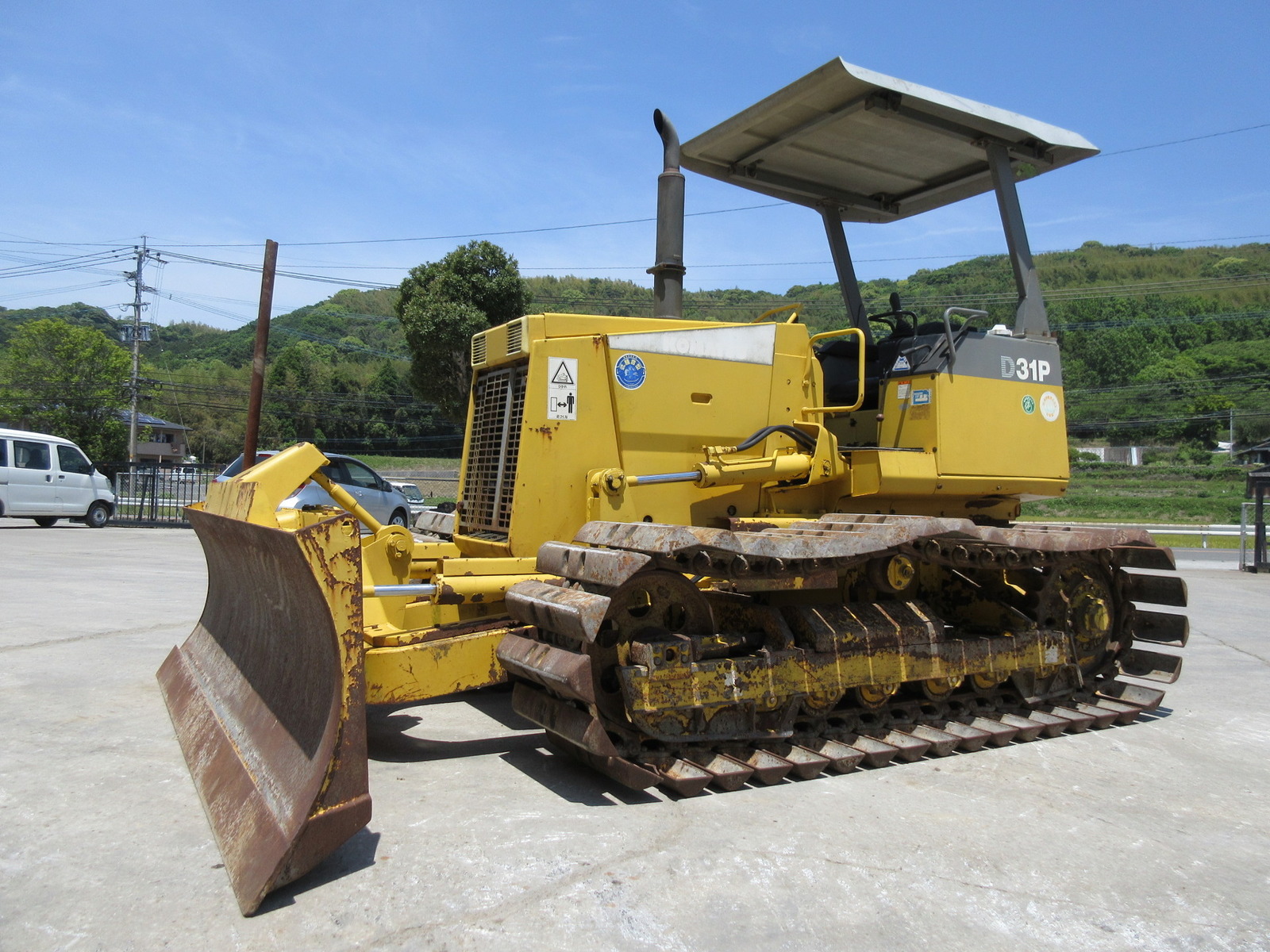 Used Construction Machine Used KOMATSU KOMATSU Bulldozer  D31P-20E