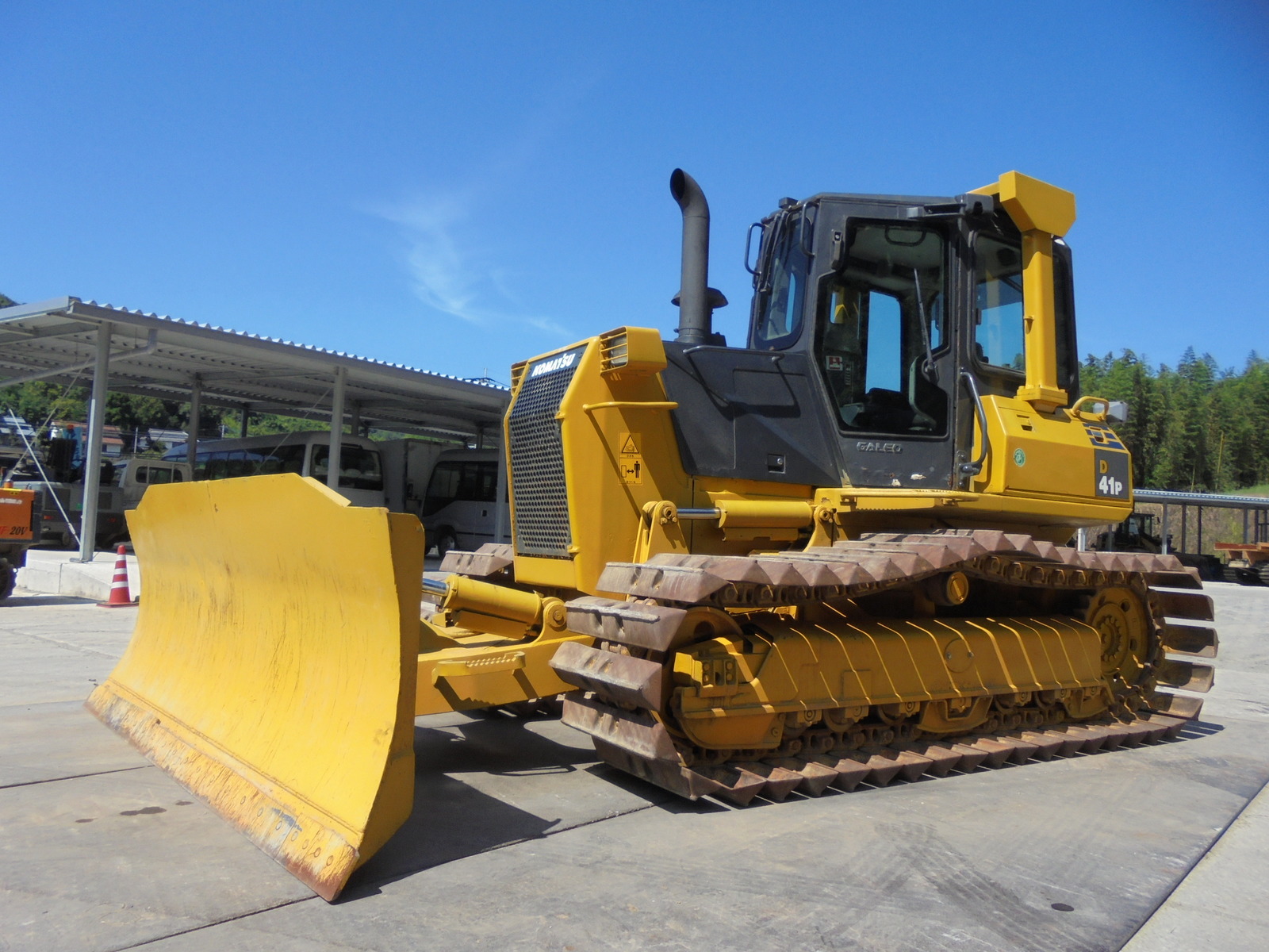 Used Construction Machine Used KOMATSU KOMATSU Bulldozer  D41P-6E0