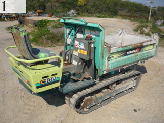 中古建設機械 中古 ヤンマーディーゼル YANMAR クローラ・キャリア クローラダンプ C10R-1