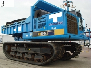 中古建設機械 中古 コマツ KOMATSU クローラ・キャリア クルクルキャリア・全旋回キャリアダンプ CD110R