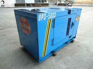 中古建設機械 中古 デンヨー DENYO コンプレッサ  DPS-50SSB