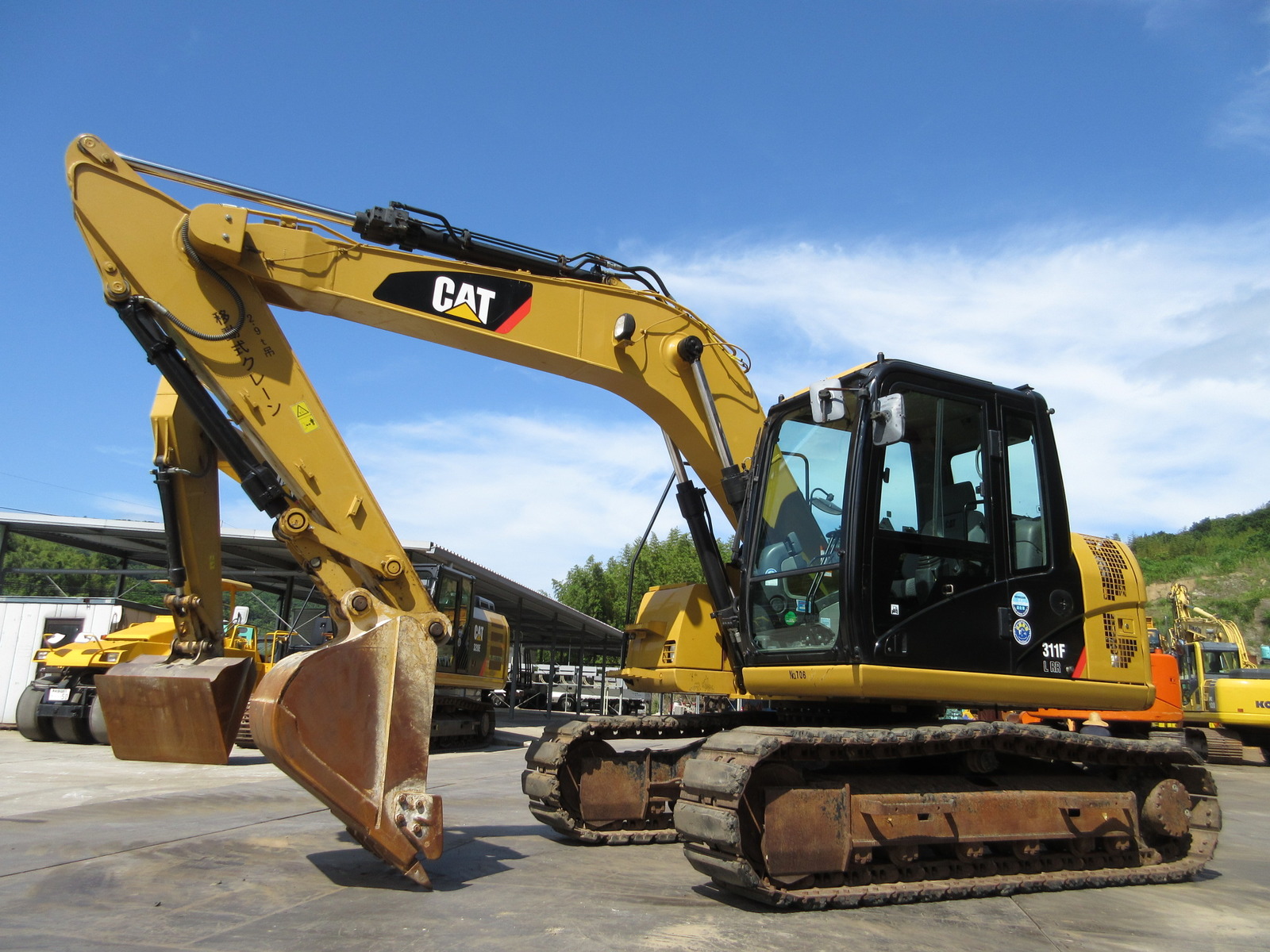 Used Construction Machine Used CAT CAT Excavator 0.4-0.5m3 311FLRR