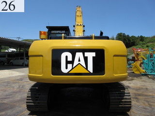 中古建設機械 中古 キャタピラー CAT 解体機 ロングフロント・ハイリフト 320DL