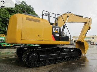 中古建設機械 中古 キャタピラー CAT 油圧ショベル・バックホー ０．７－０．９立米 320E-2