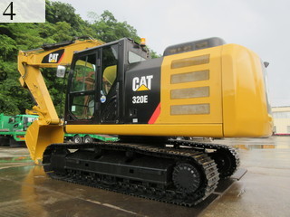 中古建設機械 中古 キャタピラー CAT 油圧ショベル・バックホー ０．７－０．９立米 320E-2