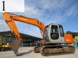 中古建設機械 中古 日立建機 HITACHI 油圧ショベル・バックホー ０．４－０．５立米 EX100-5E