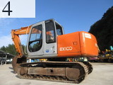 中古建設機械 中古 日立建機 HITACHI 油圧ショベル・バックホー ０．４－０．５立米 EX100-5E