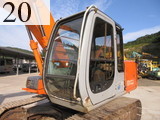 中古建設機械 中古 日立建機 HITACHI 油圧ショベル・バックホー ０．４－０．５立米 EX100-5E