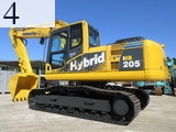 中古建設機械 中古 コマツ KOMATSU 油圧ショベル・バックホー ０．７－０．９立米 HB205-1