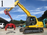 Used Construction Machine Used KOMATSU KOMATSU Forestry excavators Processor PC120-6E0