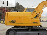 Used Construction Machine Used KOMATSU KOMATSU Forestry excavators Processor PC120-6E0