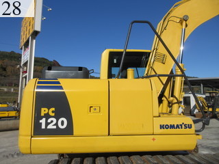 中古建設機械 中古 コマツ KOMATSU 油圧ショベル・バックホー ０．４－０．５立米 PC120-8