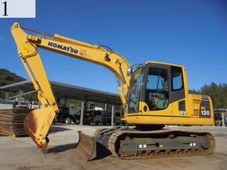 Used Construction Machine Used KOMATSU KOMATSU Excavator 0.4-0.5m3 PC120-8