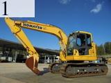 中古建設機械 中古 コマツ KOMATSU 油圧ショベル・バックホー ０．４－０．５立米 PC128US-10