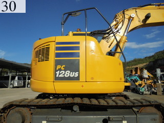 中古建設機械 中古 コマツ KOMATSU 油圧ショベル・バックホー ０．４－０．５立米 PC128US-10