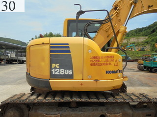 中古建設機械 中古 コマツ KOMATSU 油圧ショベル・バックホー ０．４－０．５立米 PC128US-8