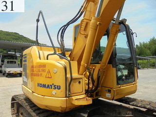 中古建設機械 中古 コマツ KOMATSU 油圧ショベル・バックホー ０．４－０．５立米 PC128US-8