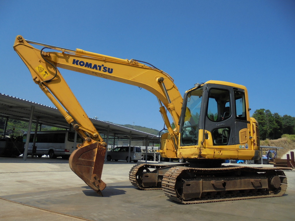 中古建設機械 中古 コマツ KOMATSU 油圧ショベル・バックホー ０．４－０．５立米 PC128US-8