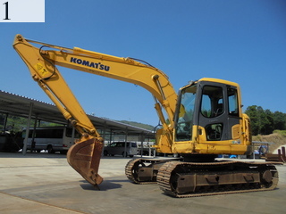 中古建設機械 中古 コマツ KOMATSU 油圧ショベル・バックホー ０．４－０．５立米 PC128US-8