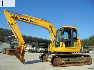 中古建設機械 中古 コマツ KOMATSU 油圧ショベル・バックホー ０．４－０．５立米 PC128US-8