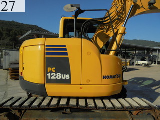 中古建設機械 中古 コマツ KOMATSU 油圧ショベル・バックホー ０．４－０．５立米 PC128US-8