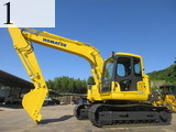 中古建設機械 中古 コマツ KOMATSU 油圧ショベル・バックホー ０．４－０．５立米 PC128US-8