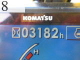 中古建設機械 中古 コマツ KOMATSU 油圧ショベル・バックホー ０．４－０．５立米 PC128US-8