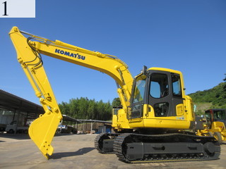 中古建設機械 中古 コマツ KOMATSU 油圧ショベル・バックホー ０．４－０．５立米 PC128US-8