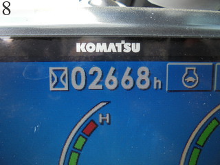 中古建設機械 中古 コマツ KOMATSU 油圧ショベル・バックホー ０．４－０．５立米 PC128US-8