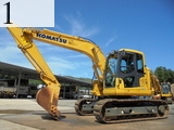 中古建設機械 中古 コマツ KOMATSU 油圧ショベル・バックホー ０．４－０．５立米 PC138US-10