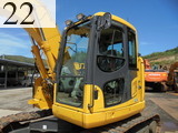 中古建設機械 中古 コマツ KOMATSU 油圧ショベル・バックホー ０．４－０．５立米 PC138US-10