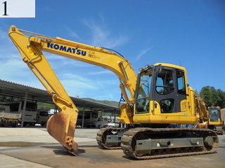 中古建設機械 中古 コマツ KOMATSU 油圧ショベル・バックホー ０．４－０．５立米 PC138US-10