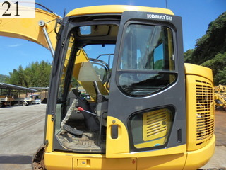 中古建設機械 中古 コマツ KOMATSU 油圧ショベル・バックホー ０．４－０．５立米 PC138US-10