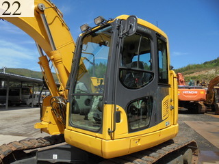 中古建設機械 中古 コマツ KOMATSU 油圧ショベル・バックホー ０．４－０．５立米 PC138US-10