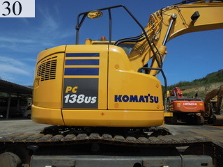 中古建設機械 中古 コマツ KOMATSU 油圧ショベル・バックホー ０．４－０．５立米 PC138US-10