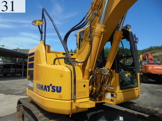 中古建設機械 中古 コマツ KOMATSU 油圧ショベル・バックホー ０．４－０．５立米 PC138US-10