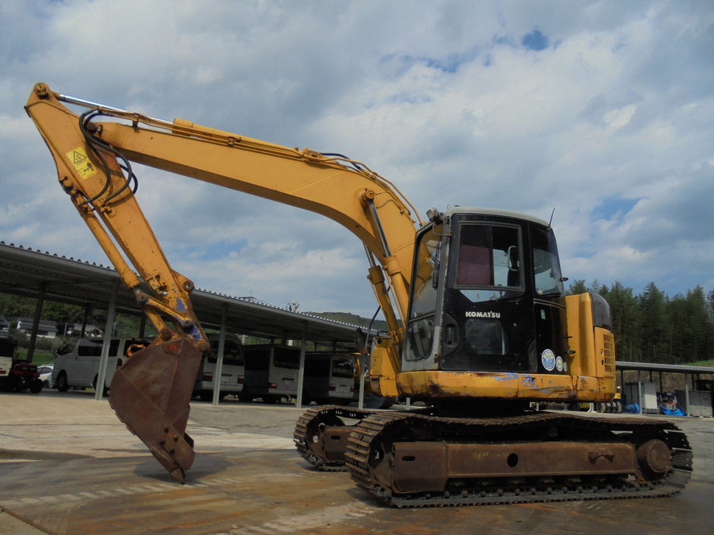 Used Construction Machine Used KOMATSU KOMATSU Excavator 0.4-0.5m3 PC138US-2