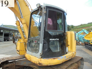 Used Construction Machine Used KOMATSU KOMATSU Excavator 0.4-0.5m3 PC138US-2