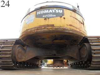 Used Construction Machine Used KOMATSU KOMATSU Excavator 0.4-0.5m3 PC138US-2