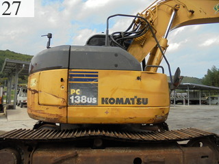 Used Construction Machine Used KOMATSU KOMATSU Excavator 0.4-0.5m3 PC138US-2