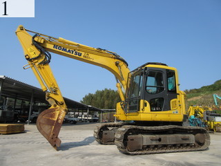 中古建設機械 中古 コマツ KOMATSU 解体機 バックホー解体仕様 PC138US-8