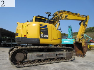 中古建設機械 中古 コマツ KOMATSU 解体機 バックホー解体仕様 PC138US-8