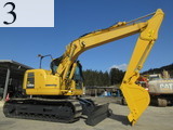 中古建設機械 中古 コマツ KOMATSU 油圧ショベル・バックホー ０．４－０．５立米 PC138US-8