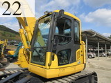 中古建設機械 中古 コマツ KOMATSU 油圧ショベル・バックホー ０．４－０．５立米 PC138US-8