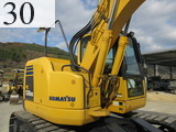 中古建設機械 中古 コマツ KOMATSU 油圧ショベル・バックホー ０．４－０．５立米 PC138US-8