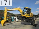 中古建設機械 中古 コマツ KOMATSU 油圧ショベル・バックホー ０．４－０．５立米 PC138US-8