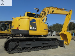 中古建設機械 中古 コマツ KOMATSU 油圧ショベル・バックホー ０．４－０．５立米 PC138US-8