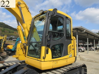 中古建設機械 中古 コマツ KOMATSU 油圧ショベル・バックホー ０．４－０．５立米 PC138US-8