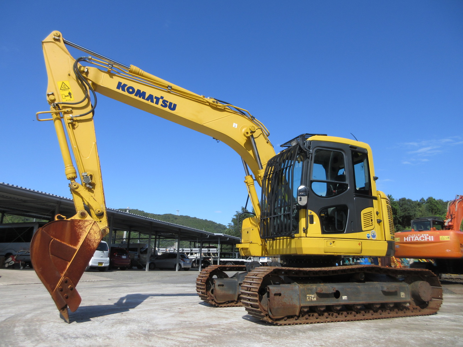 Used Construction Machine Used KOMATSU KOMATSU Excavator 0.4-0.5m3 PC138US-8