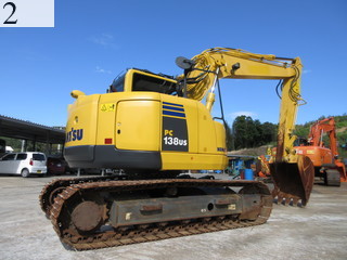 Used Construction Machine Used KOMATSU KOMATSU Excavator 0.4-0.5m3 PC138US-8